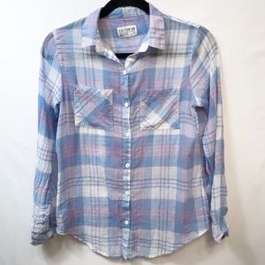 Cotton On Women’s Lightweight Plaid Size XS‎